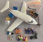 Airport Passenger Plane & Ground Crew; Playmobil