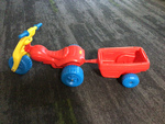 164: Red Trike and Trailer