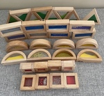 Sensory Rainbow Blocks, Tickit