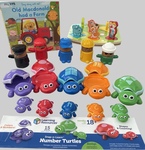 Learning Colours; 5 Number Turtles & Puzzle