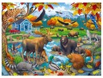 Puzzle, Wildlife Gathering