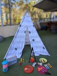 Tee Pee & Campfire Cooking