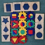 Maths:  Shape Names & Fractions