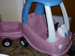 LT Pink Princess Coupe with Eyes and New wagon