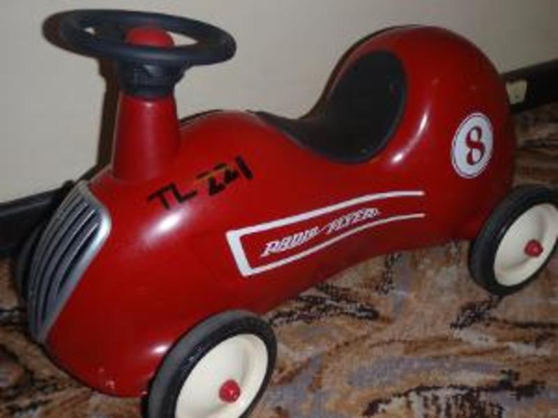 221: Red Radio Flyer