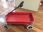 Vintage Pull along wagon
