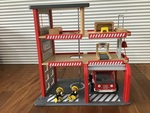 Hape Fire Station and Fire Truck