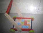 Wooden Toodle Truck with blocks