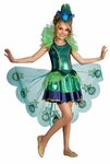 Peacock costume
