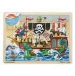 Wooden pirate puzzle
