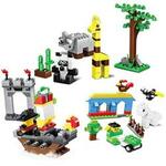 Box of lego (jungle animals)