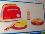 Wooden Toaster Set