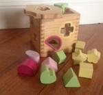 Wooden Box Sorting Puzzle