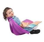Purple Scoop Rocker Chair 