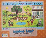 1079: Number Hunt Giant Floor puzzle