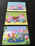 Pepa Pig Trio of puzzles