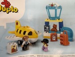 Duplo first time at the airport