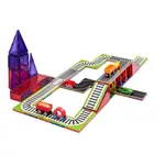 Magnetic Tile Toppers Train Track Pack