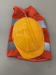 Builders vest and hat