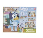 Bluey - 5 Wood Puzzles
