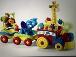 Amazing Animals Go Choo-Choo