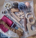 Navy Baby Heuristic toy set #2