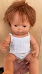 Miniland Anatomically correct Baby Doll= Boy