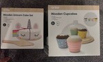 Cake and cupcake set