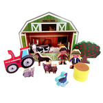 Wooden Farm Play Set