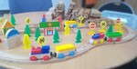 60: Bridge town wooden trainset