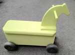 Green horse