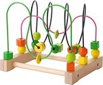 IKEA MULA BEAD ROLLER COASTER TOY 