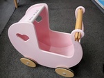 Moover pink pram
