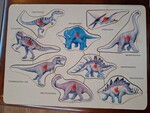 Wooden Dinosaur puzzle