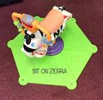 Sit-On Zebra