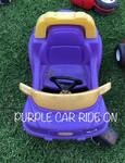 Purple Car Ride-On