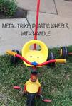 Metal Trike, Plastic Wheels, with Handle