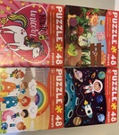 4 Puzzles 48 Pieces