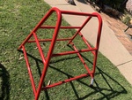 CB108: Number 1 Red 90cm Trestle