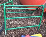 Green Metal A-Frame