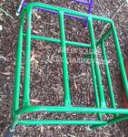 Green Square Metal Climbing Frame