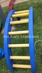 Blue Plastic Climbing Arch