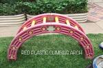 Red Plastic Climbing Arch