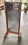 Wooden Standing Mirror