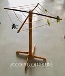 Wooden Clothes Line