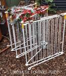 Long Metal Portable Fence