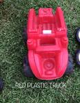 Red Plastic Truck