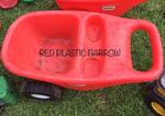 Red Plastic Barrow