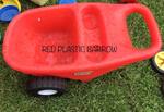 Red Plastic Barrow