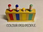 Colour Peg People